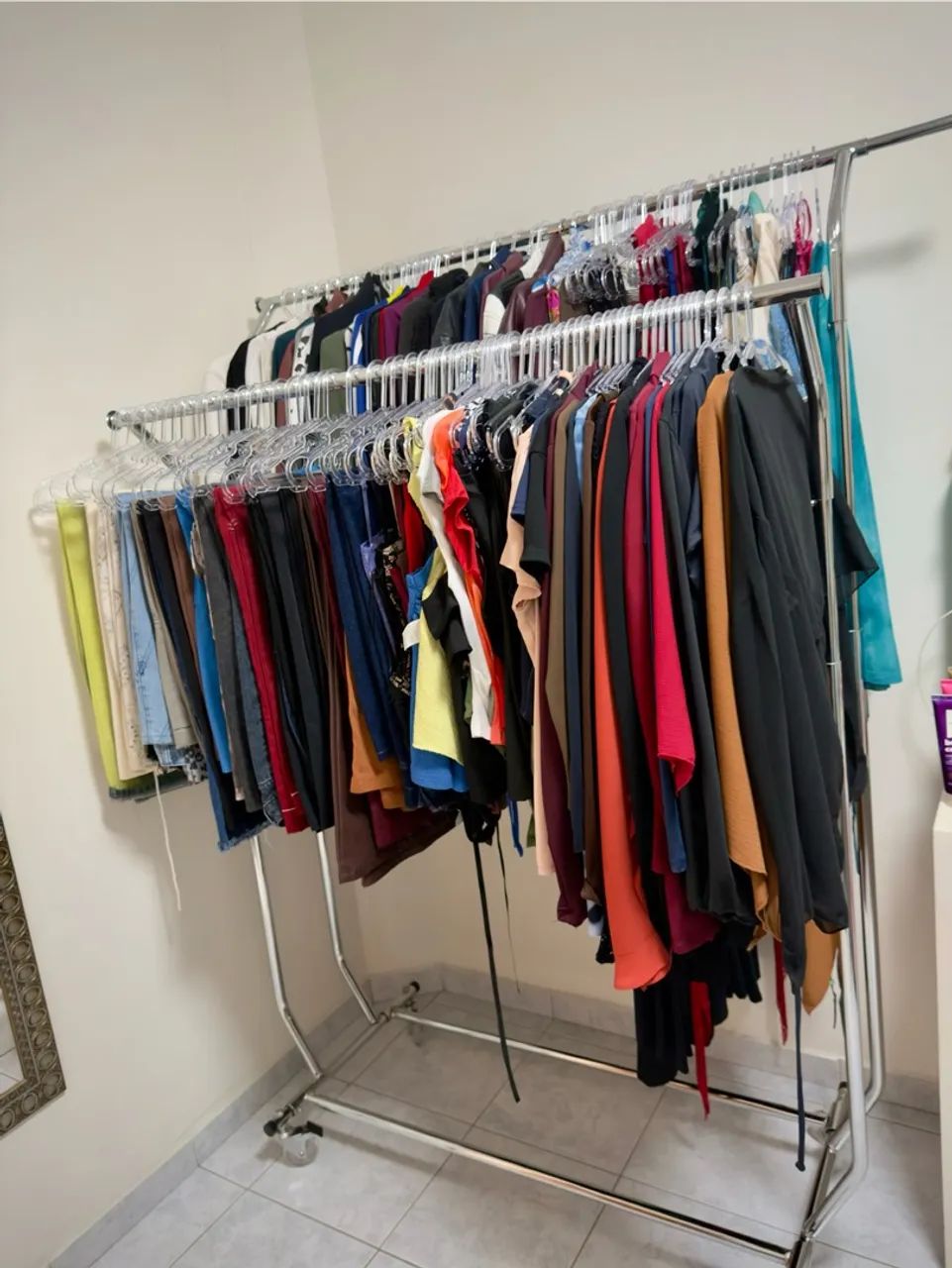 Arara dupla para roupas  - Foto 4