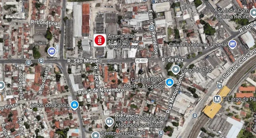 Afogados Centro comercial, 200 m. Bom Pra Tudo