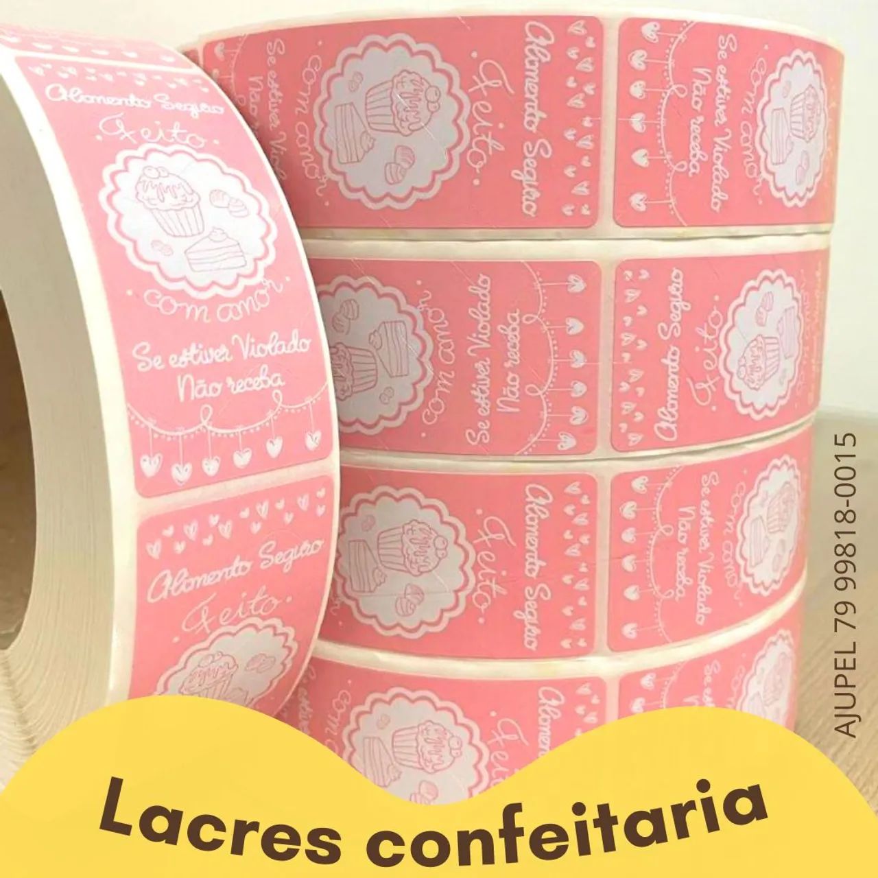 Lacres Serrilhados para delivery  - Foto 2