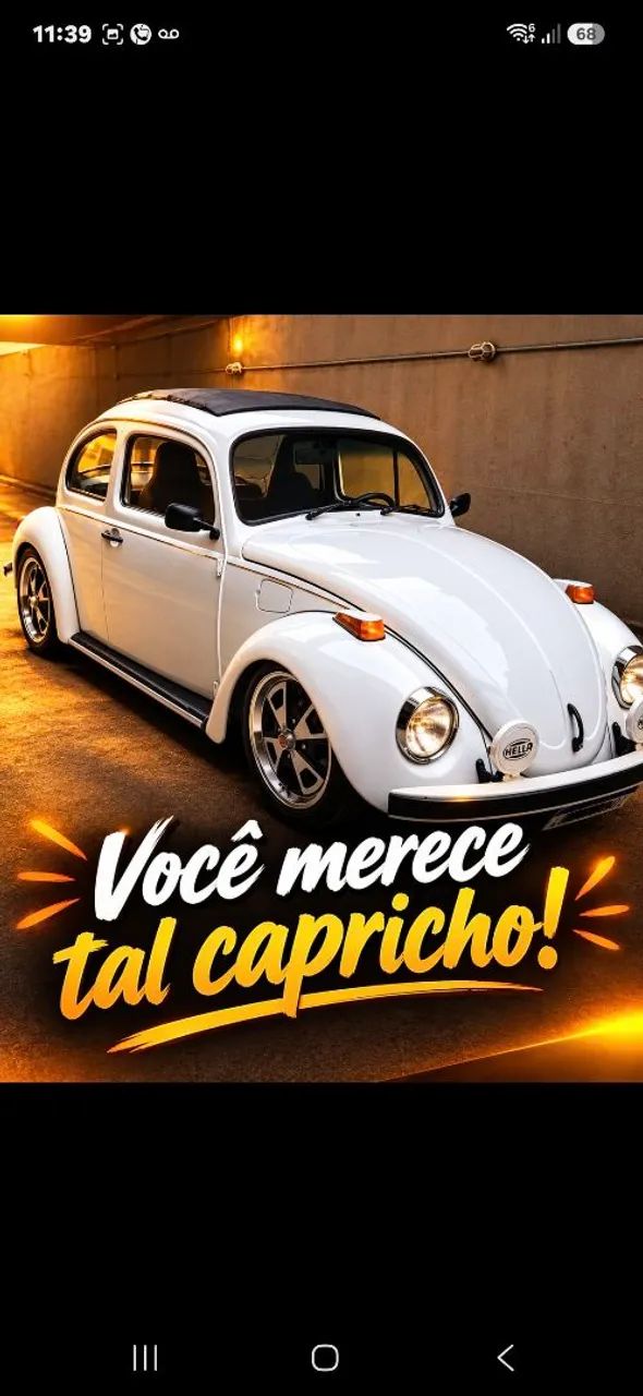 Volkswagen Fusca (álcool) 1996