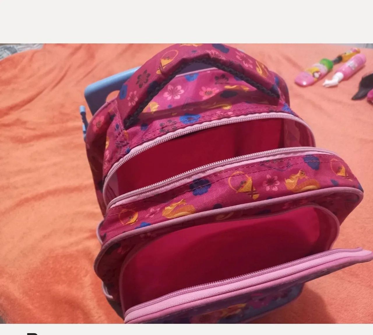 Mochila de rodinhas Princesa Disney  - Foto 2