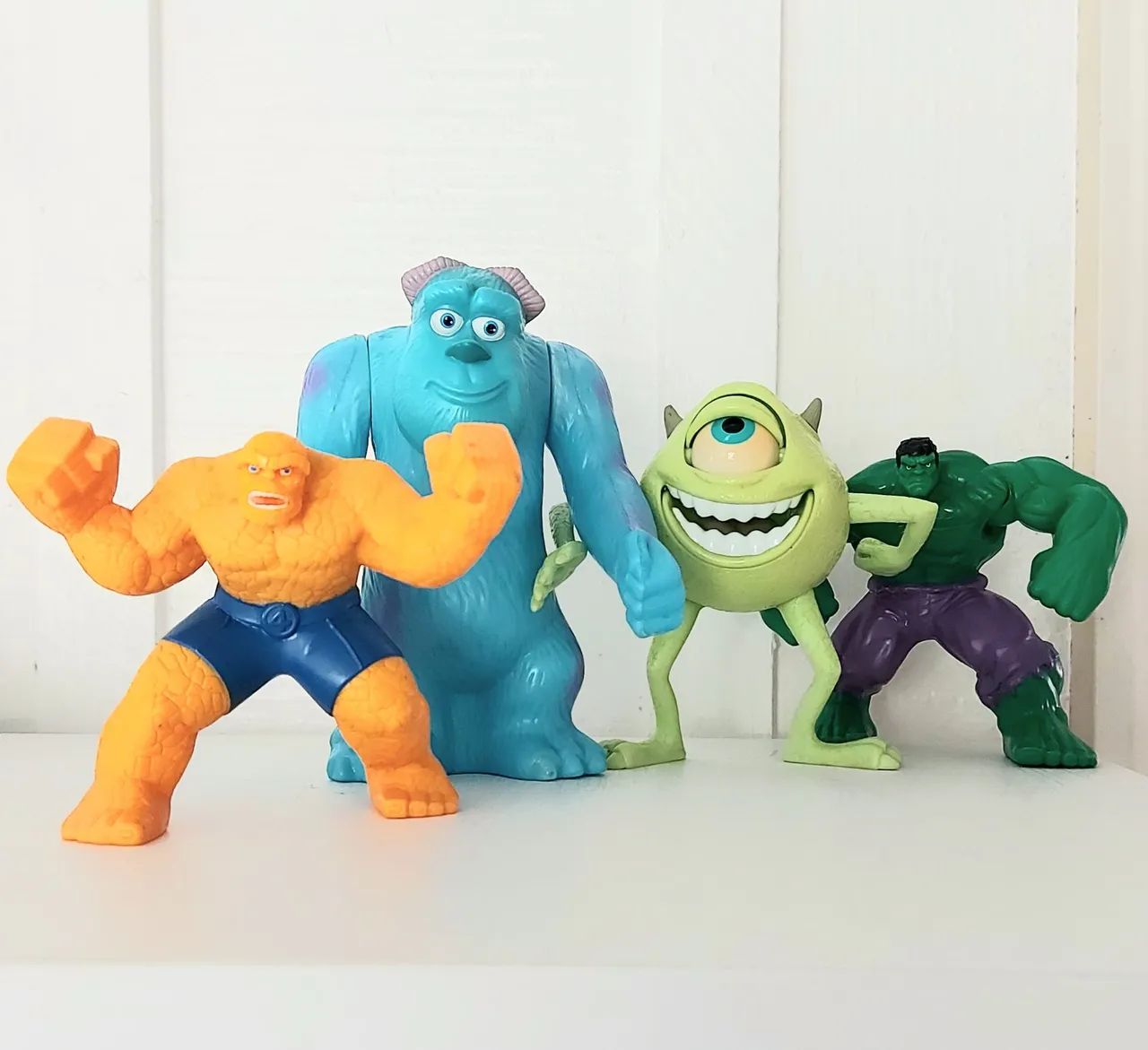 Monstros SA, Hulk e Boneco Coisa
