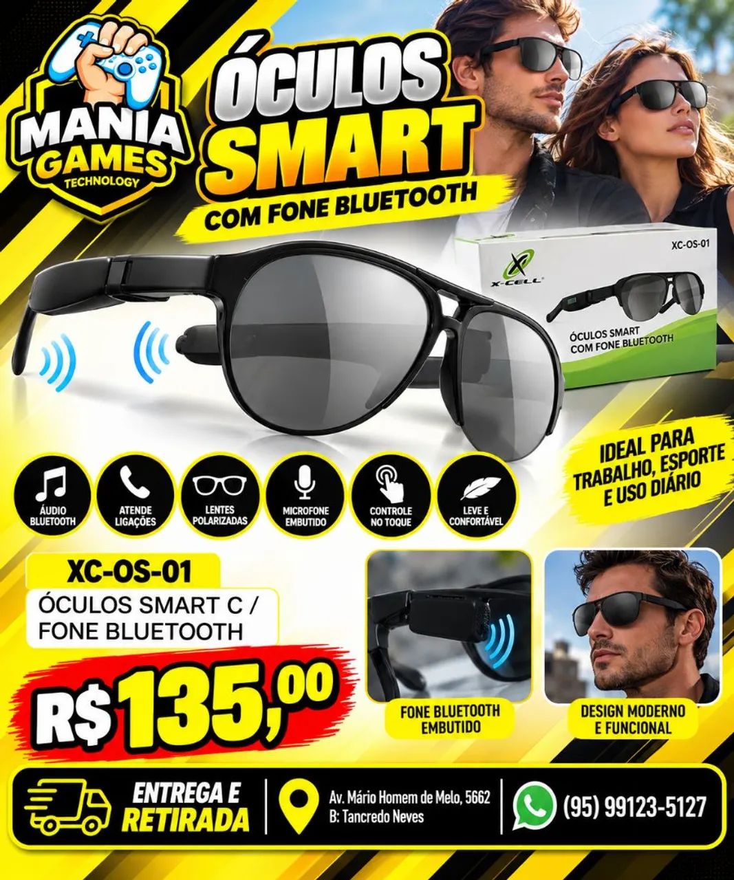 Óculos smart 