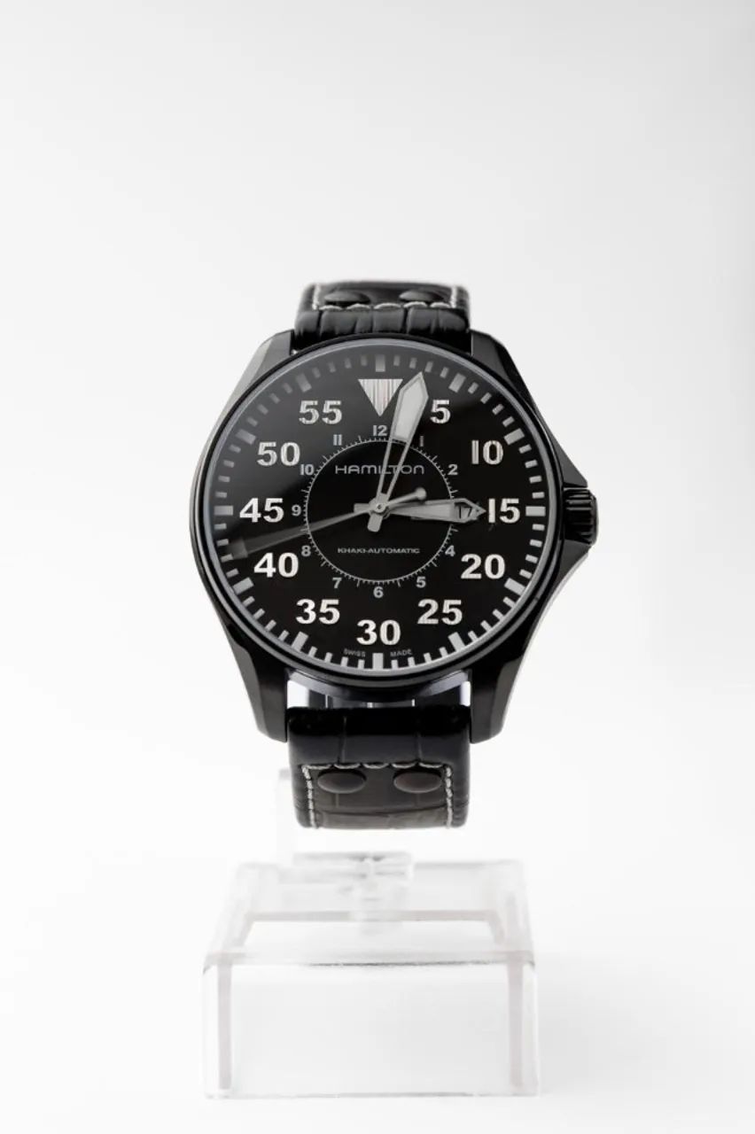 Relógio Hamilton Khaki Aviation Pilot Day Date Auto - Foto 2