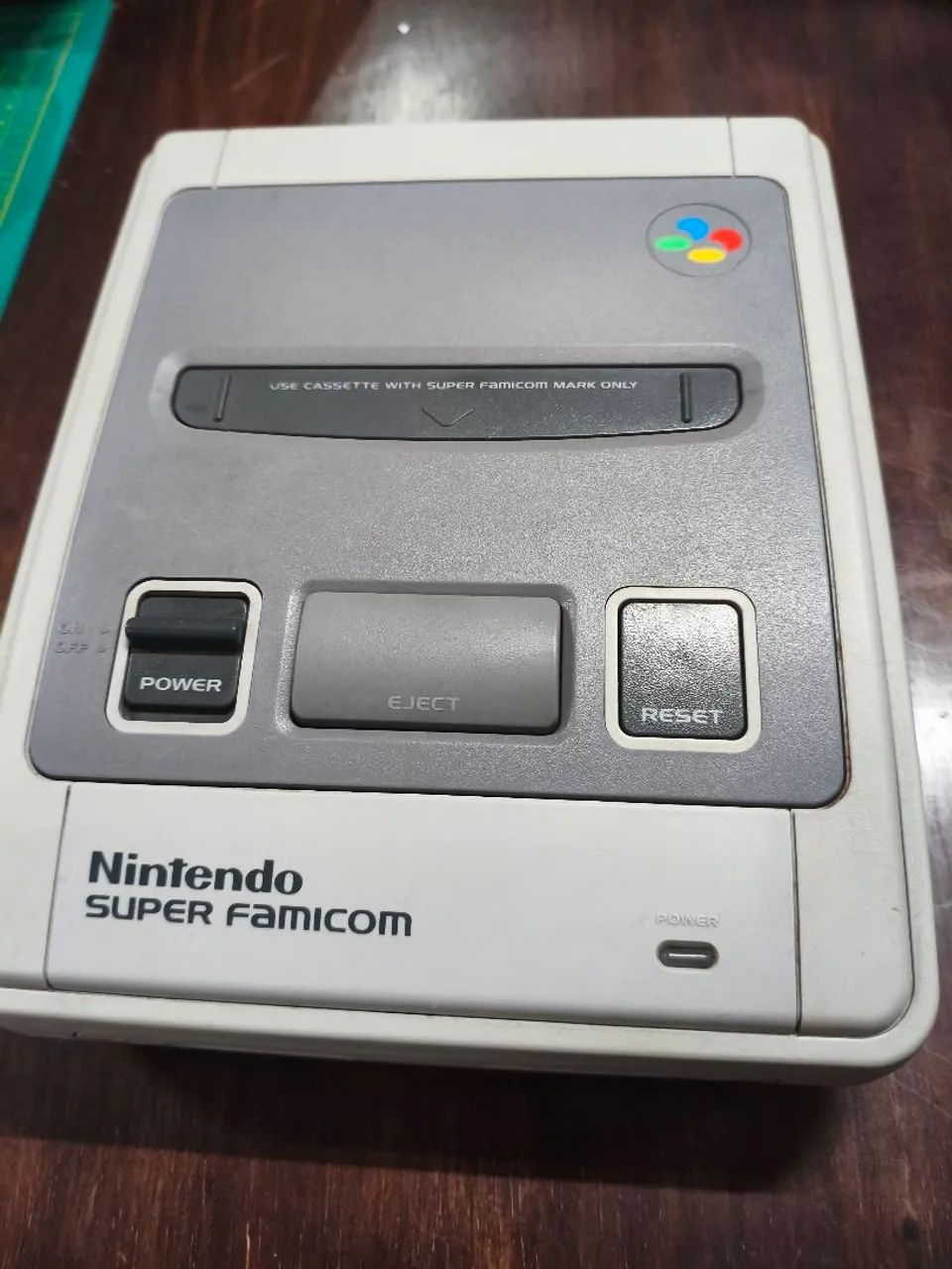 Super Famicom Japonês na caixa