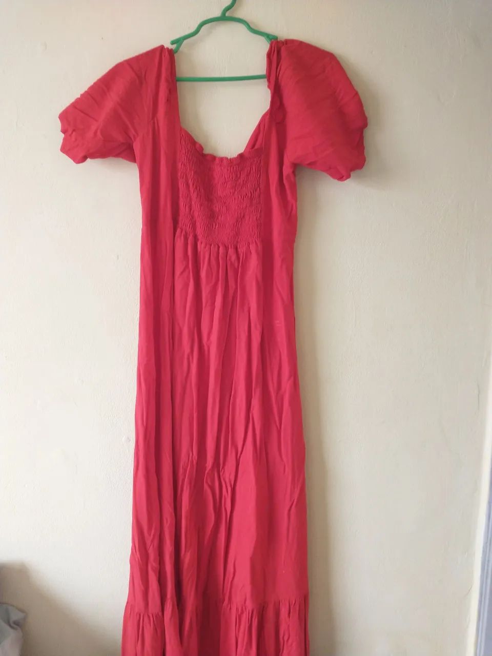 Vestido vermelho feminino 