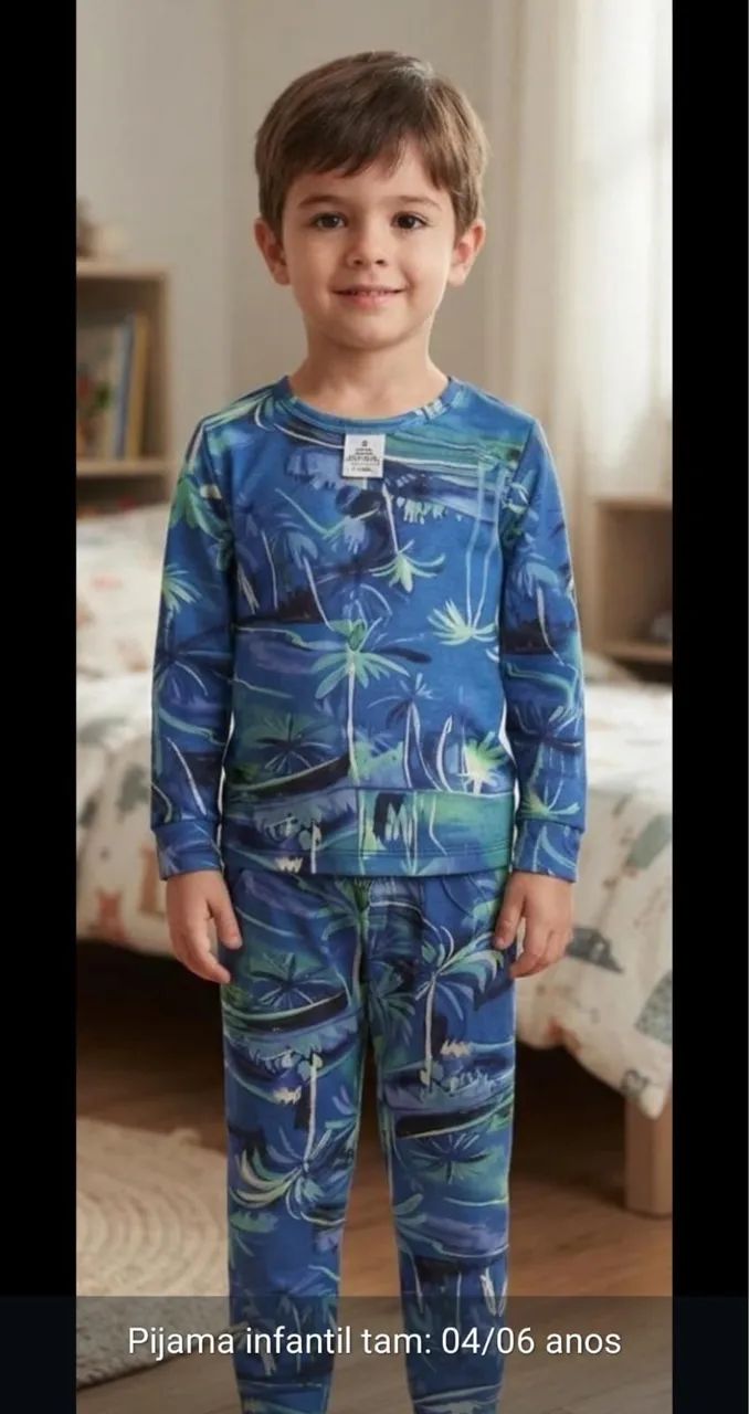 Conjunto de pijama infantil 