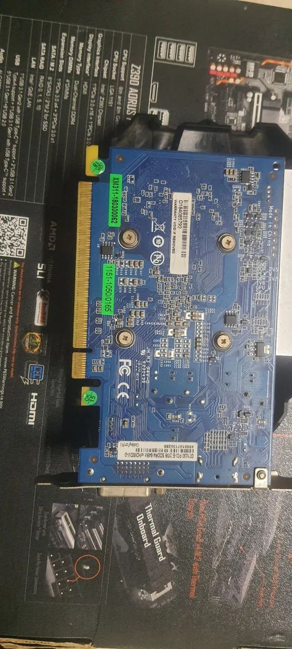 Placa de video GT1030 2gb sddr4 64bit - Foto 2
