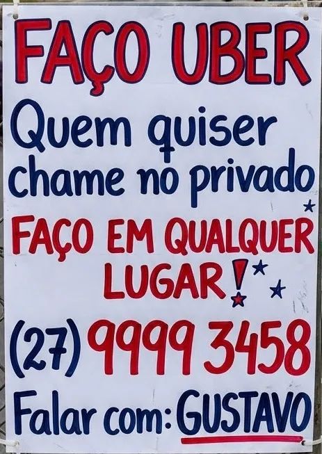 Sou Uber particular 