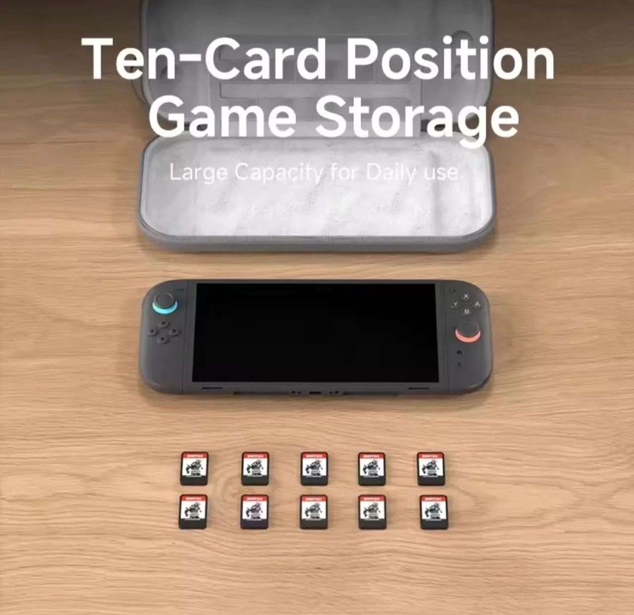 Case protetora Rígida Hagibis para Nintendo switch 2 - Foto 2