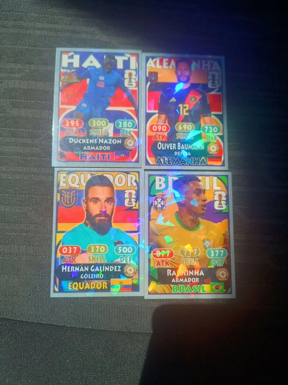 Cartinha da copa 
