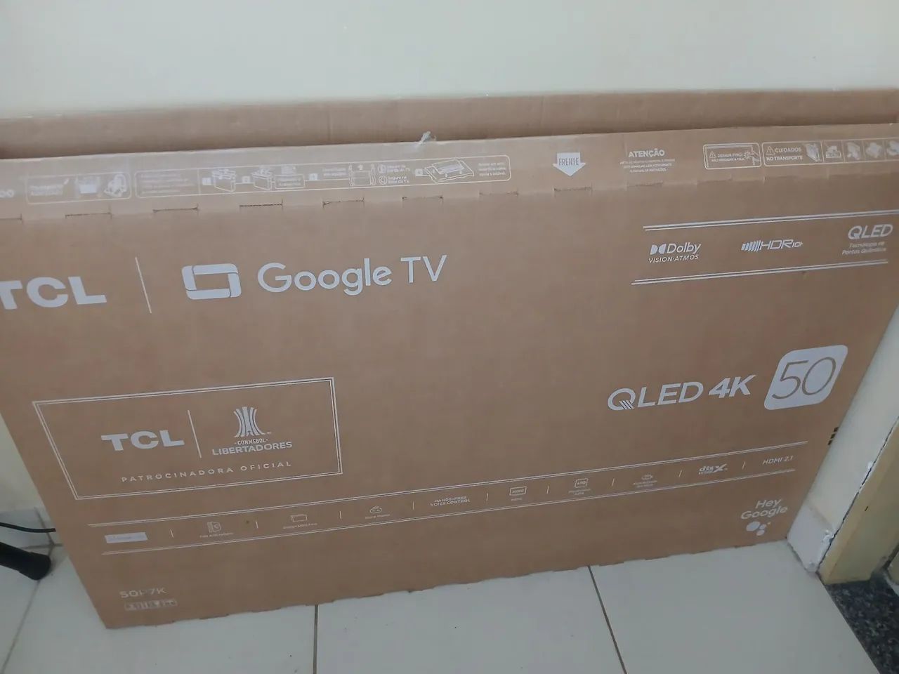 Tv nova 50plg TCL  R$:1250 - Foto 3