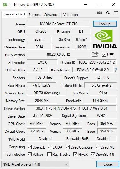Placa de vídeo GT 710 - Foto 4