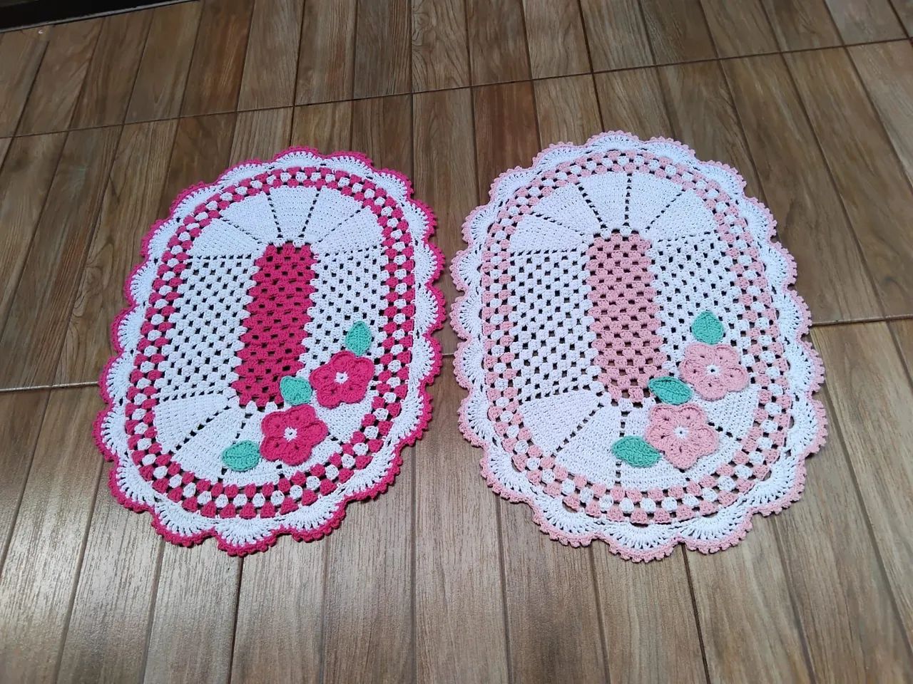 Tapete croche cores Marshmallow  - Foto 2