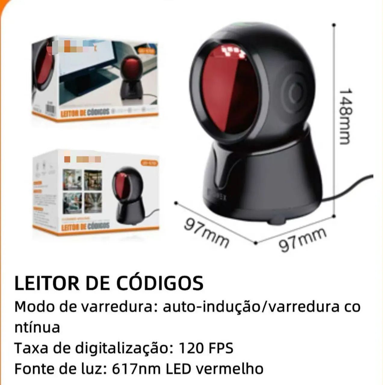 Leitor código de barras  - Foto 3