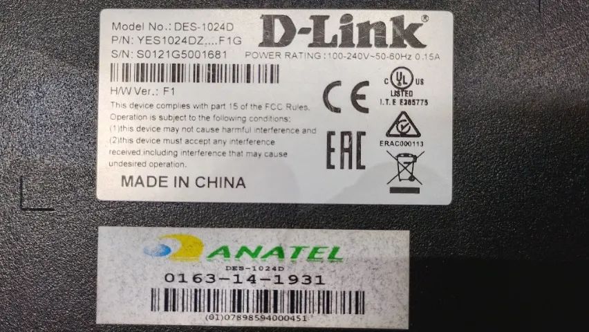 Switch D-Link DES-1024D 10/100 24 Portas - Foto 3