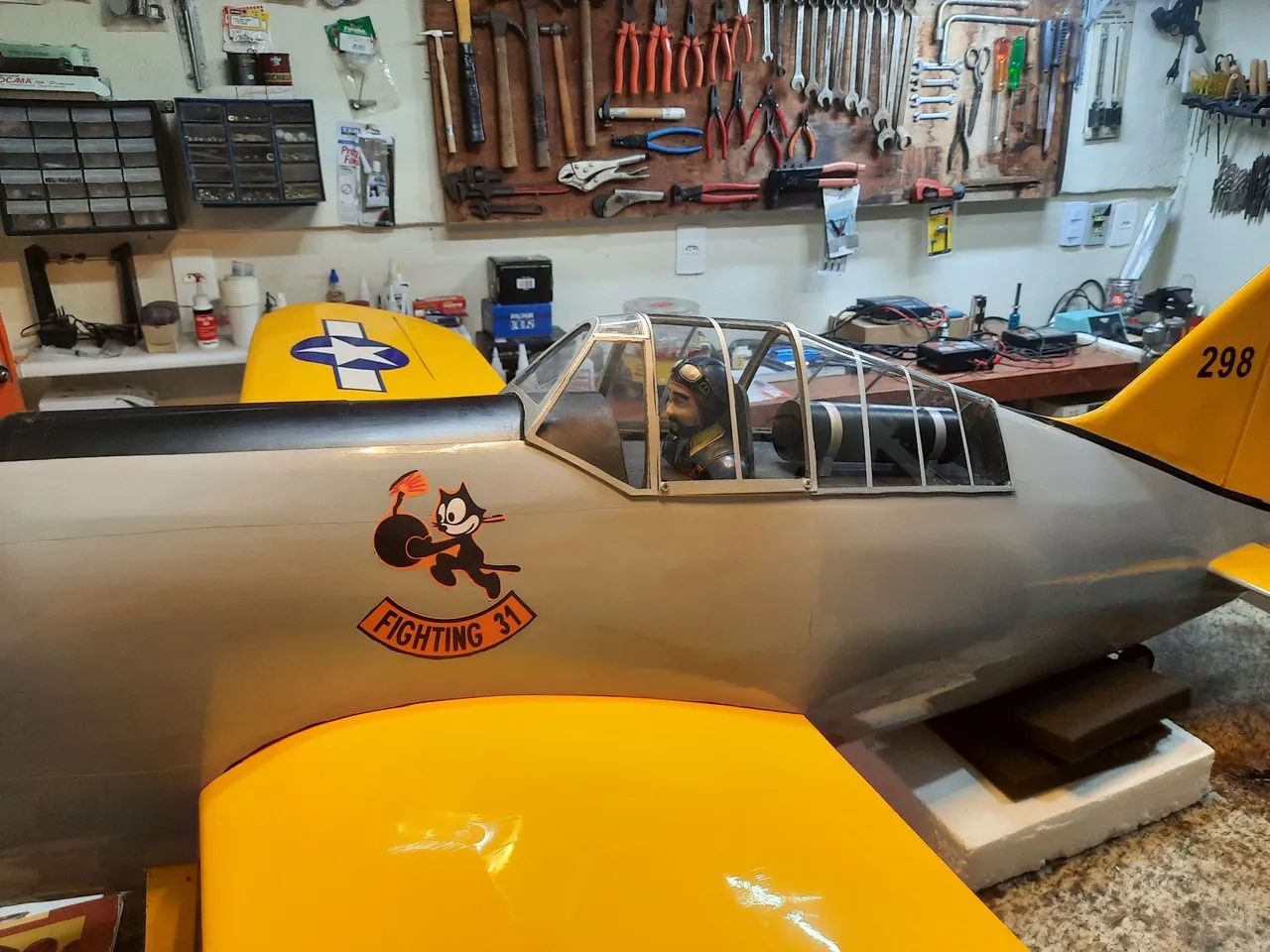 Aero modelo Brewster F2A búfalo  - Foto 3
