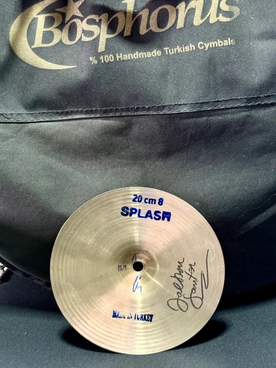 Pratos Bosphorus - hihat Tradicional Crisp 12? e splash Antique 8