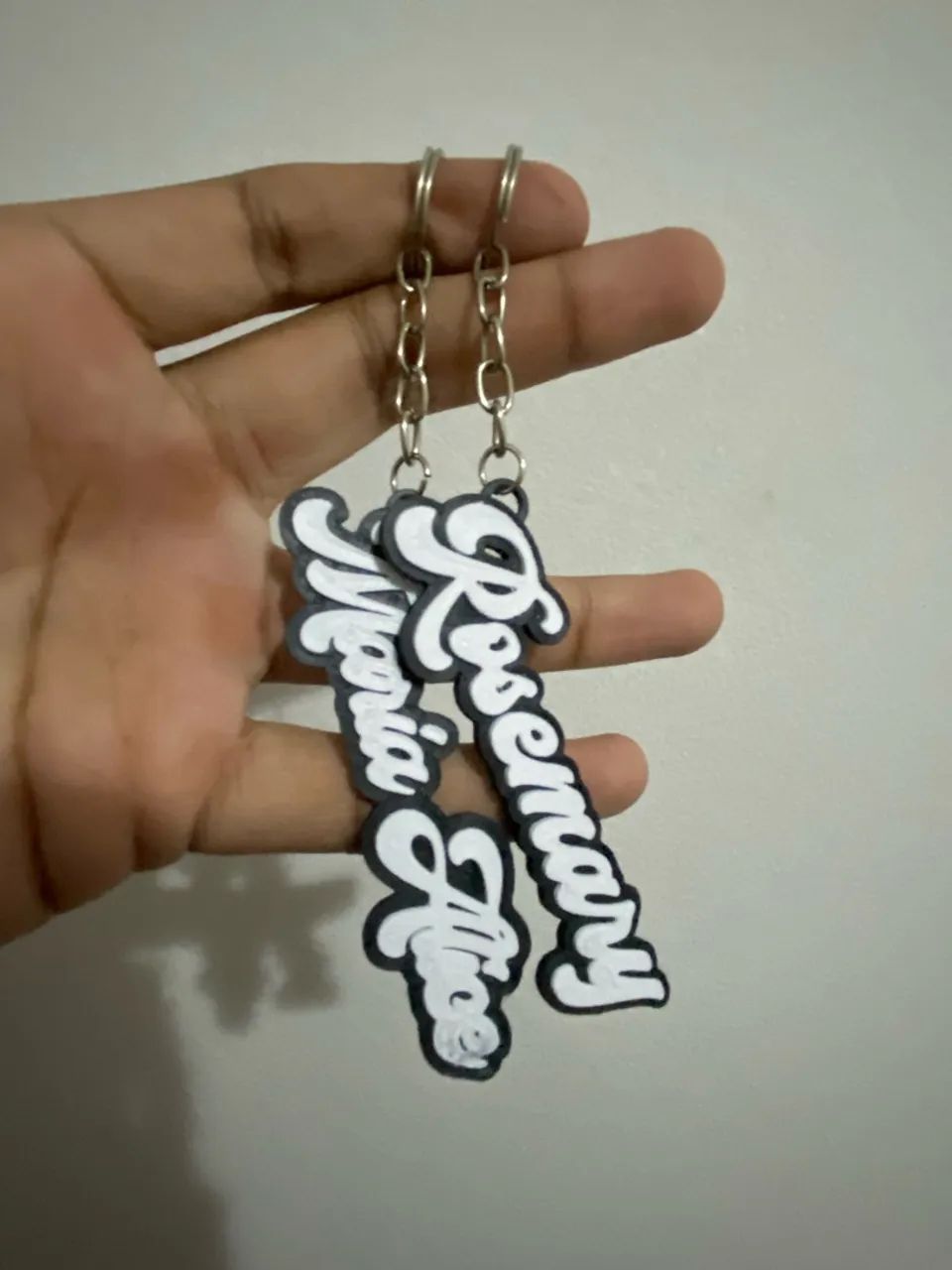 Chaveiros em 3d personalizados 