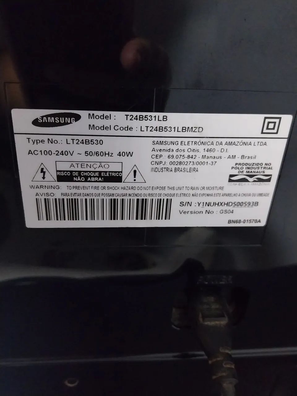 Tv Sansung 24 polegadas - Foto 2