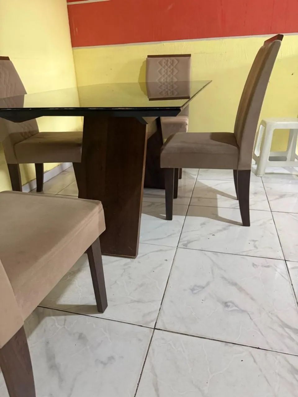 Mesa de Vidro 6 lugares - Foto 2