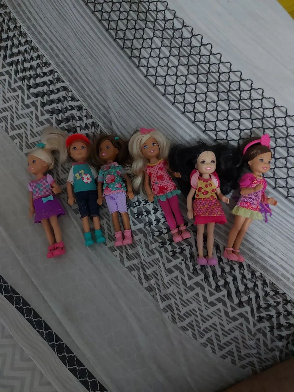 Barbie Club Chelsea Family & Friends Coleção 2013 completa 