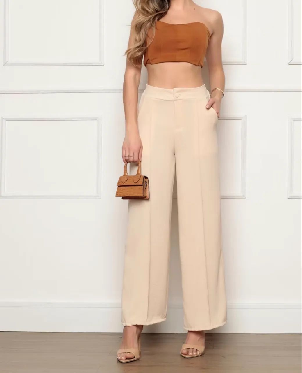 Calça pantalona  - Foto 3