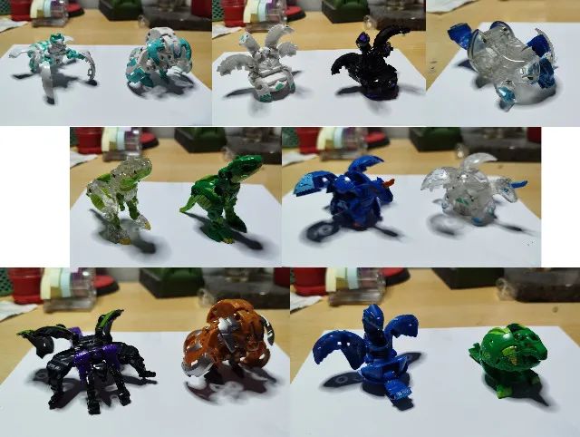 Lote Bakugan - 13 peças 