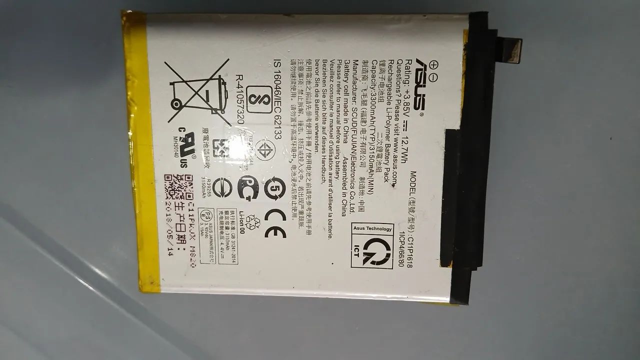 Bateria Celular Asus ZB 554 KL