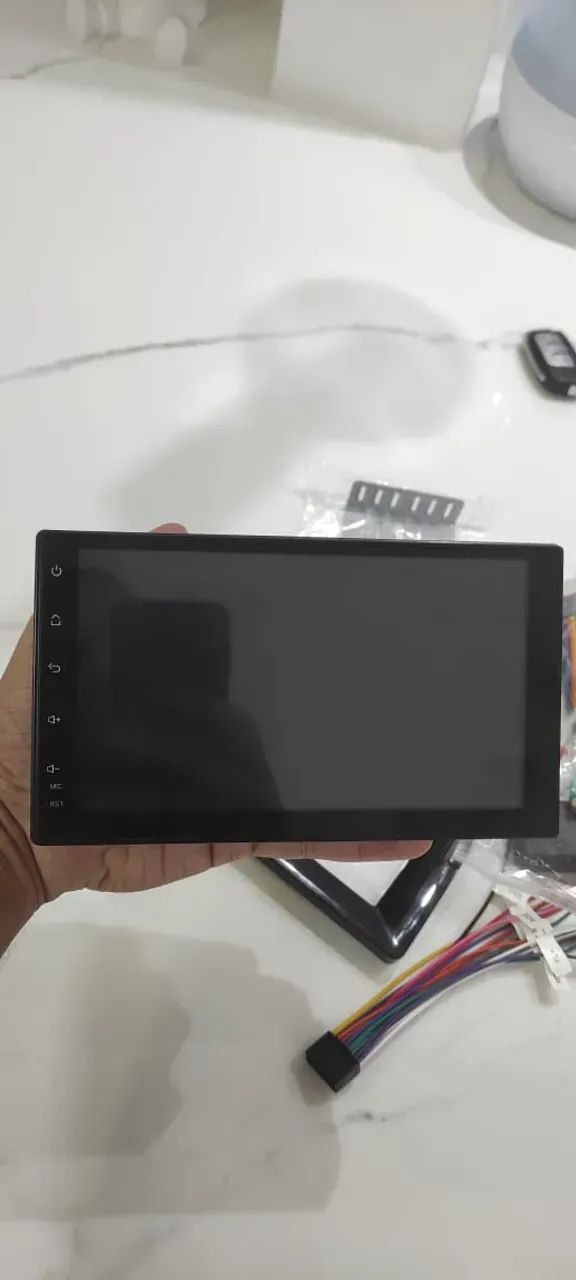 Central Multimídia Kronos 7" Android - Apple CarPlay, Android Auto - Analiso trocas - Foto 2