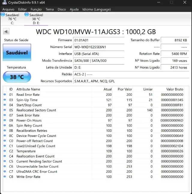 HD EXTERNO USB de 1 TB  da WD Elements, USADO. - Foto 2