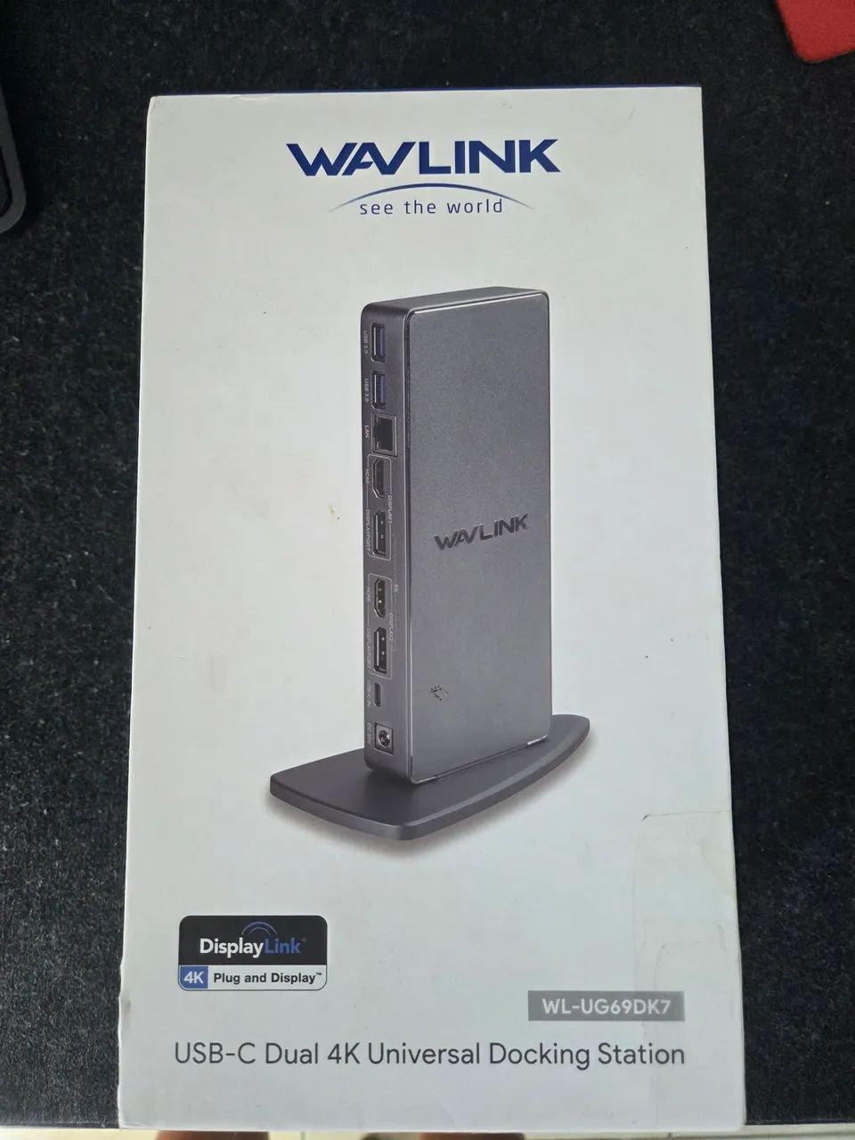 Wavlink Docking Station universal USB-C Dual 4k