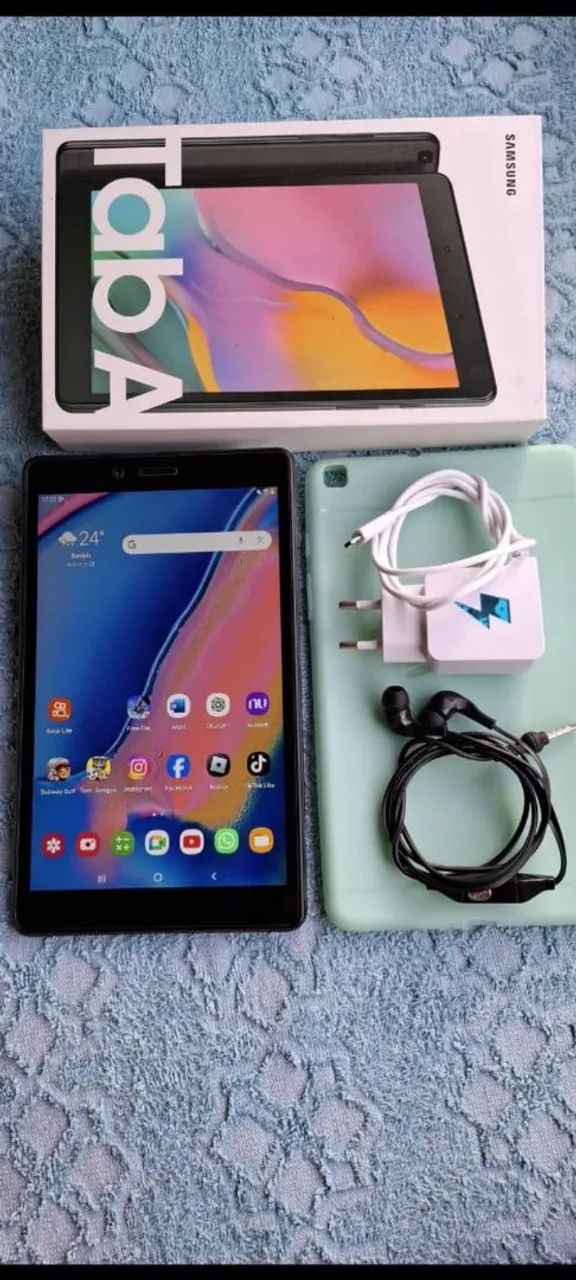 Vende-Se Tablet funciona chip 4G faz ligacao Vai na caixa Tablet Samsung tab A