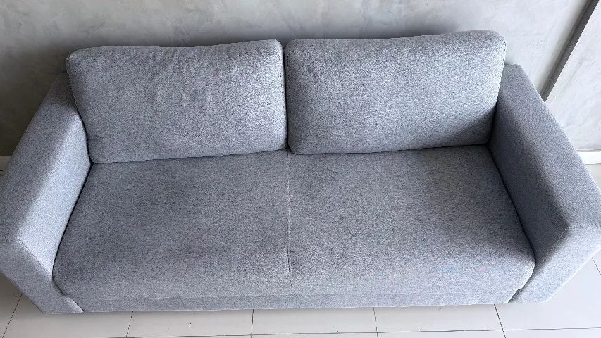 Sofá 3 lugares Muy Cinza - Foto 3