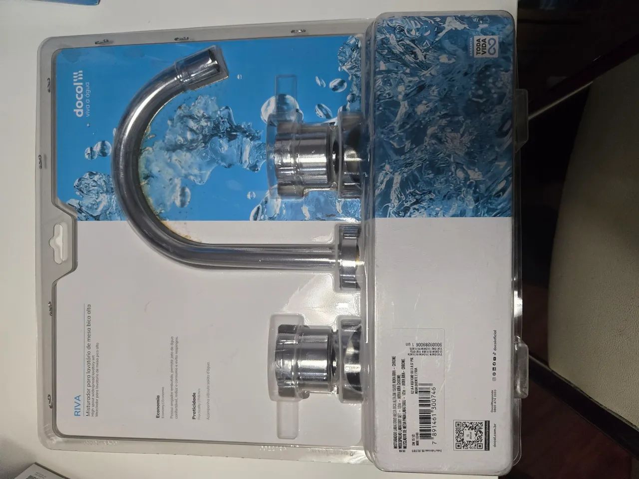 Misturador Docol Nova Riva Cromado Banheiro Novo à Venda