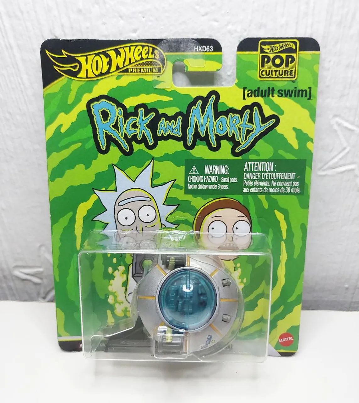 Hot Wheels Premium Pop Culture - Rick's Ship / Bateau - Rick and Morty