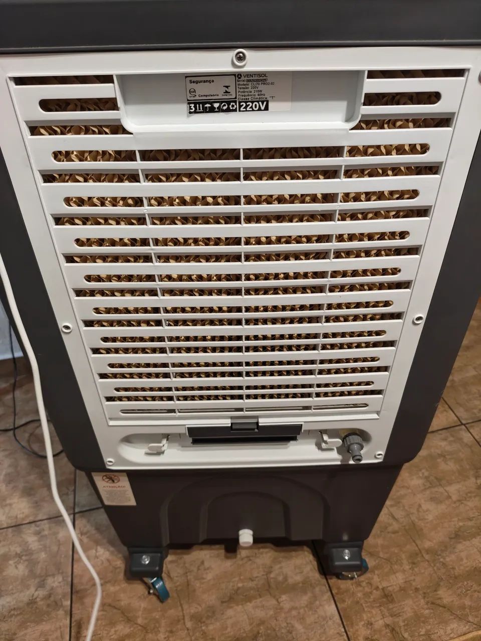 Climatizador De Ar Ventisol Cli Pro 2 70l 210w - Foto 2
