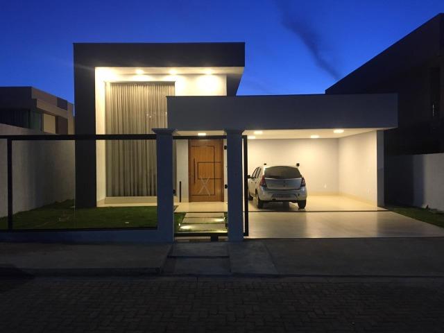 Samuel Pereira oferece: Casa 3 Suites Nova Moderna Pé Direito Duplo Piscina Churrasqueira