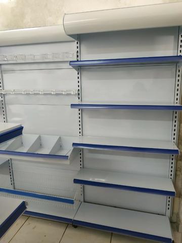 Gôndolas prateleiras direto da fábrica - Foto 3