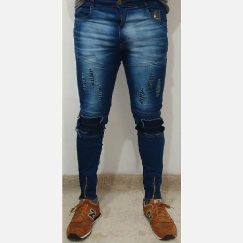 Calças Masculinas com Zíper - Foto 3