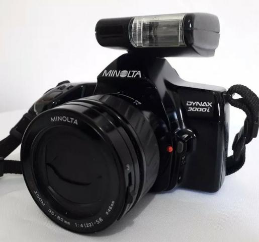 Câmera Analógica Minolta Dynax 3000i Usada