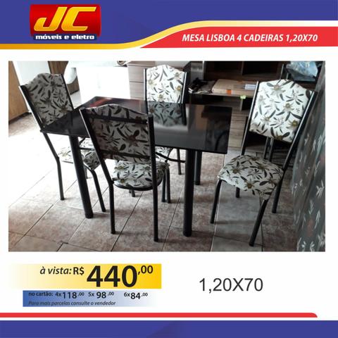 Mesa Lisboa 4 cadeiras