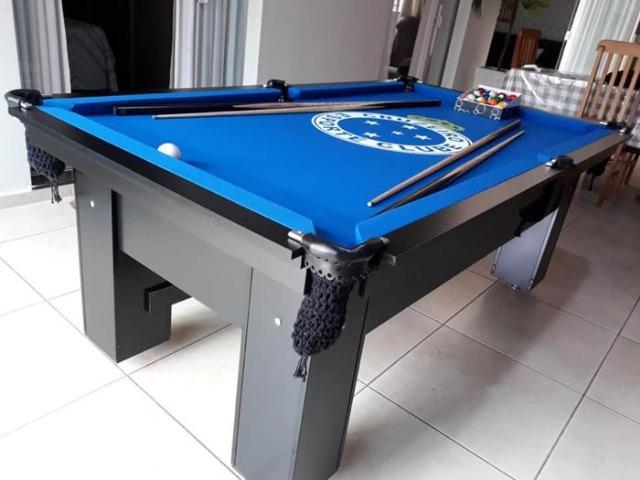 Mesa de Bilhar Personalizada Cruzeiro 2,20 x 1,20 - Foto 3