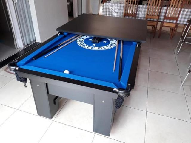 Mesa de Bilhar Personalizada Cruzeiro 2,20 x 1,20 - Foto 6