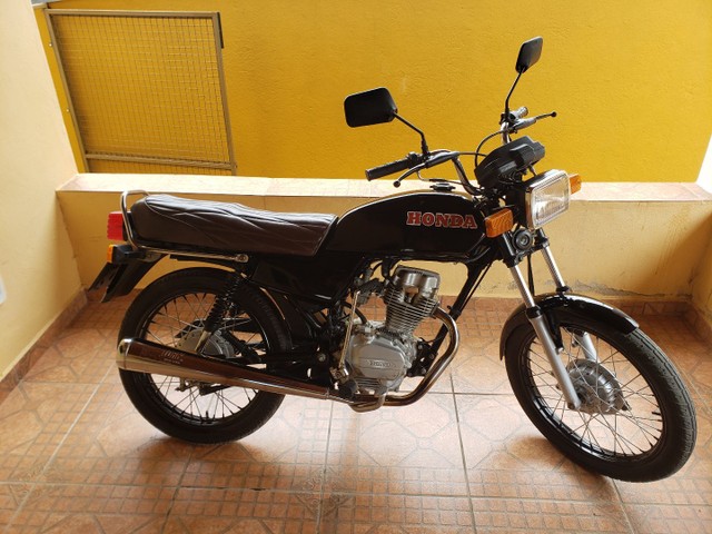 CG 125 1985 PRETA RELÍQUIA