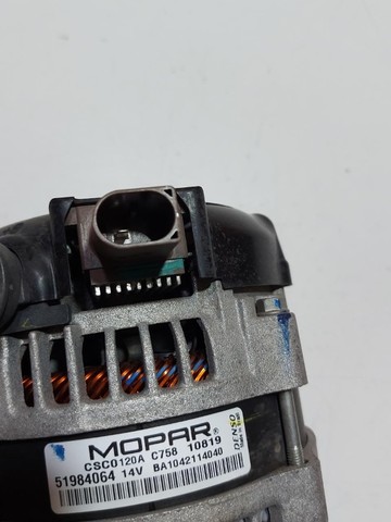 Alternador Fiat Cronos 1.3 2020 Original - Foto 3