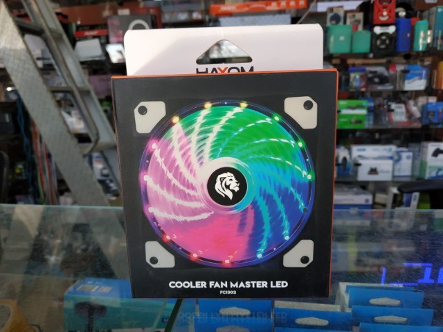 Cooler Fan Master LED Colorido (honestidade e qualidade JK eletrônicos)