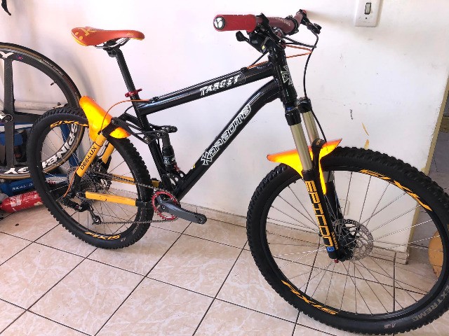 target full suspension mountain bike