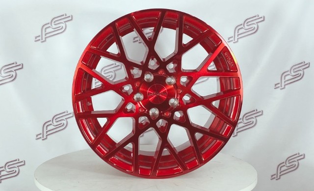 Rodas Rotiform R109 Blq Vermelho 5x112 - 18x8,5