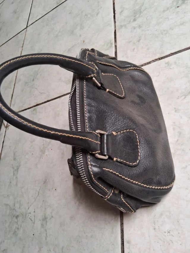 Desapego Bolsa toda em couro - Foto 2